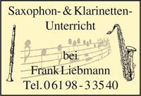 Saxophon- & Klarinettenunterricht Frank Liebmann