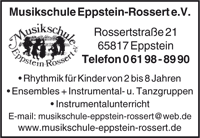 Musikschule Eppstein-Rossert e.V.