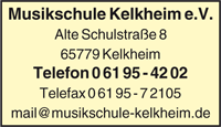 Musikschule Kelkheim e.V.
